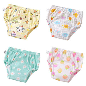 Couches de bain pour bébé en coton doux et respirant, imprimées de dessins animés, avec poche de récupération, imperméables, anti-fuites et à surface sèche - Product Image 3