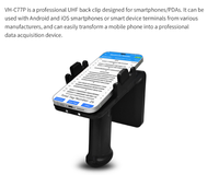 Lector de Mano UHF RFID Vanch VH-C77P de Largo Alcance Inalámbrico 5.0 Android