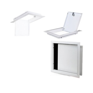 Aluminum Alloy Wall Access Panel 30x30 Cm Magnetic Push Button Ceiling Inspection Cover For Kitchen Drain Pipe - Product Image 1