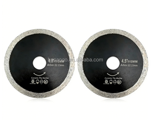 4,5 İnç Sıcak Preslenmiş Elmas Testere Bıçağı Süper İnce Sürekli Elmas Kesme Diski Fayans Mermer Granit Seramik için - Product Image 3