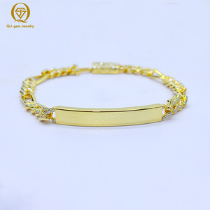 10k 14k 18k Gold Diamonds Cuban Link Chains Bracelet Hip Hop Style 8inches 6mm VVS Lab Created Diamonds Bracelet <b>for</b> <b>Men</b> Women - Product Image 5