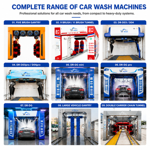 Machine de lavage de voitures en tunnel entièrement automatique, séchage à l'air simulé puissant, réduit les traces d'eau après le lavage du véhicule - Product Image 5