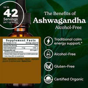 Rosebest China leverancier groothandel op maat gemaakte formule smaak veganistisch biologisch <span class=keywords><strong>Ashwagandha</strong></span> wortelextract vloeibare druppels kruidensupplement - Product Image 2