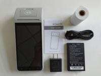Terminal POS Móvil Android con SDK Gratuito, Escáner de Código de Barras e Impresora Térmica para Impresión de Facturas Z91, Compatible con Lector de Tarjetas NFC