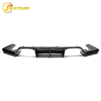 Difusor Trasero de Fibra de Carbono Estilo V para BMW M4 F82 F83, Difusor de Parachoques Trasero de Carbono Real, Kits de Carrocería