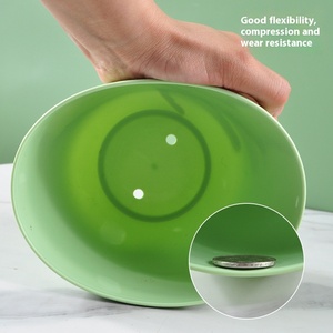 Nouveau pot de fleurs moderne nordique simple <span class=keywords><strong>pour</strong></span> la maison, grand, vert mat, épaissi, en forme d'œuf, <span class=keywords><strong>pour</strong></span> plantes vertes, vente en gros, <span class=keywords><strong>pour</strong></span> sol de serre - Product Image 3