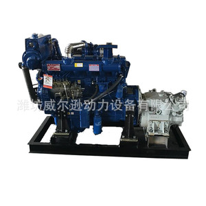 เครื่องยนต์ดีเซลทางทะเล Weifang 6105 130 แรงม้า 6 สูบ เทอร์โบชาร์จ อินเตอร์คูลเลอร์ 4 จังหวะ สำหรับเรือ - Product Image 4