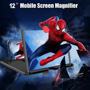 Loupe d'écran 3D pour smartphone, agrandisseur vidéo léger, loupes, production oculaire de 10 pouces, vente en gros
