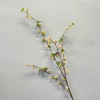 Arrangement de mariage fleurs artificielles saule des neiges dérive neige salon arrangement de fleurs branche de saule accessoires Photo