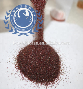Faible prix livraison teneur en <span class=keywords><strong>Silice</strong></span> grenat sablage 30/60 maille taille pour jet de <span class=keywords><strong>sable</strong></span> en acier inoxydable - Product Image 1
