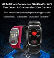 Montre connectée pour personnes âgées avec détection de chute, suivi de santé d'urgence, design carré, double SIM, étanche IP67, GPS SOS 2G/4G SDK