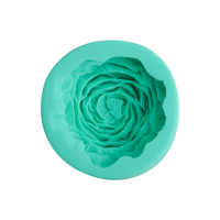 3D Pfingstrose Blume Silikon Seife Kerze Formen Fondant Formen Kuchen Dekorieren Backwerk zeuge Silikon Schokolade Kuchen form