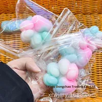 Gaufre Squishy Soulagement Du Stress Jouet Hiver Super Jouet Unisexe Chat Patte Ventilation Sac Aveugle Coloré 14 Ans et Plus