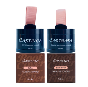 Poudre pour racines de cheveux clairsemés CARTHAEA Brun foncé, résistante à la transpiration et à l'eau, pour un remplissage instantané - Product Image 1