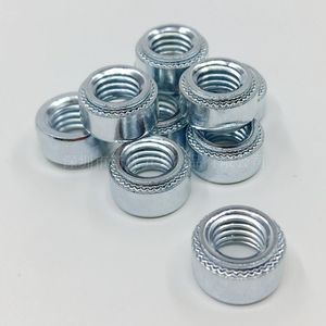 Cls Press-fit <b>Nuts</b> M3 M4 M5 M6 M8 M10 Carbon Steel Galvanized Flat Head Metric Thread Size 7.0mm - Product Image 2