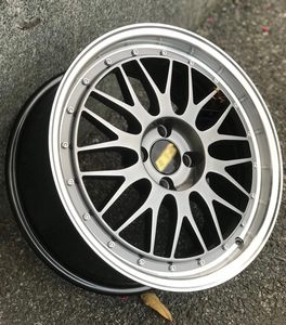 Rines Forjados Estilo LM de <span class=keywords><strong>15</strong></span>, 16 y 17 Pulgadas, 4x100, 4x108, 5x100, Negro Mate, Cóncavos, 5 Radios, para MINI Cooper R50, Cooper S R53 - Product Image 3