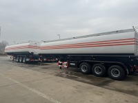 Semi-remorque citerne à carburant et huile en aluminium à 3 essieux, grande capacité personnalisée en litres, à vendre