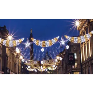 Muslim Commercial Event Party Public Decorations decorative Christmas LED Street Motif Lights Led Holiday Lighting