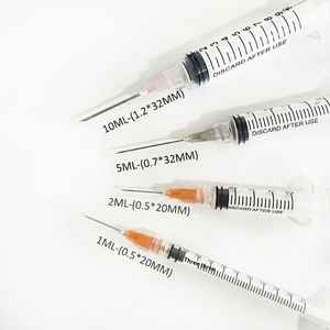 Vente en gros de seringues jetables pour cliniques vétérinaires de 1/2/5/10/20 ml, fournitures pour cliniques vétérinaires, seringues pour vaccins pour bétail - Product Image 1