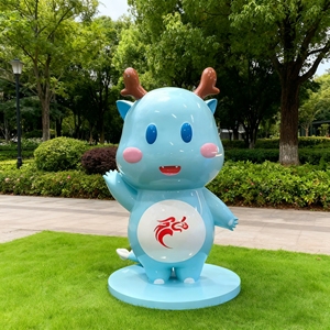 CS242 Weather-resistant Fiberglass Cat Astronaut Sculpture Commercial Mall <b>Ornament</b> Indoor Outdoor City Landmark Art Statues - Product Image 4