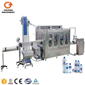 Nouvelle ligne de production / usine d'embouteillage d'eau potable pour grandes bouteilles de 3L, <span class=keywords><strong>5L</strong></span>, 7L, 10L (1500-1800 BPH) – Machine de remplissage de bouteilles de 1 gallon avec poignée - Product Image 4