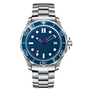 高品质豪华日本机械陶瓷表圈蓝宝石玻璃手表运动潜水腕表自动机械表