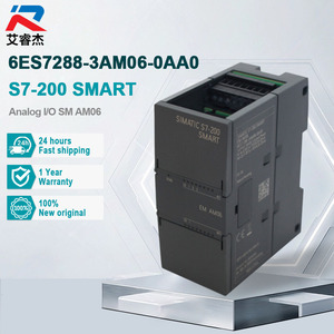 Nuevo controlador PLC original SI-EMENS 6ES7288-3AM06-0AA0 SIMATIC S7-200 SMART, módulo de E/S analógico SM AM06, módulo de extensión. - Product Image 1
