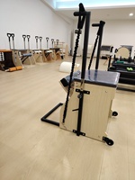 Silla de Madera de Alta Calidad para Estudio de Pilates, Equipo de Fitness Comercial, Directo de Fábrica
