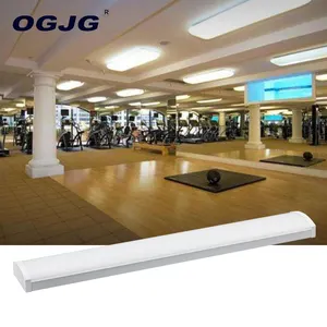 Super brillo gimnasio iluminación microondas sensor de movimiento 100W 150W industrial lowbay LED lineal Highbay luces de alta Bahía