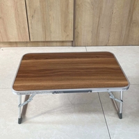 Table de travail pliable légère pour le camping en intérieur/extérieur, table de camping pliable en aluminium, petite table pour pique-nique, fête, barbecue