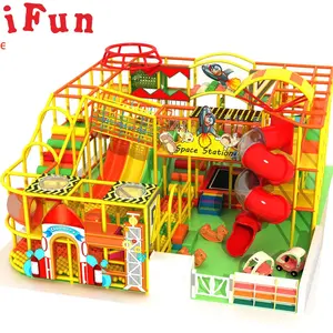 Ifun parco giochi personalizzato per bambini parco giochi al coperto labirinto tema Soft Play per bambini centro giochi trampolino palla piscina