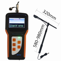Extincteurs Incendie Indicateur de niveau ultrasonique portable HS-MLI TROIS types de tiges pour cylindres INDICATEUR DE NIVEAU ULTRASONIQUE