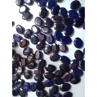 M.Y.GEMS Saphir bleu naturel 10x14mm ovale facetté pierre précieuse non montée 6,50 carats procédé de teinture thermique |   Certifié par l'Université de Pékin