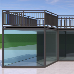 Hochwertiger Schnellimbiss-<span class=keywords><strong>Container</strong></span> Restaurant Kaffee Küche 40ft 20ft <span class=keywords><strong>Container</strong></span> - Product Image 3