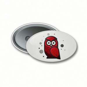 Pin de Solapa Personalizado con Forma Redonda, Logotipo Impreso, Lentejuelas, Metal, Magnético, Sin Níquel, con Pin de Seguridad - Product Image 6