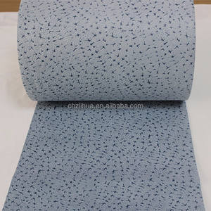 Toalla de Limpieza para Automóviles de Polipropileno No Tejido Absorbente de Aceite Azul de Alta Resistencia, Rollo de Toallas de Papel Industriales Desechables - Product Image 3