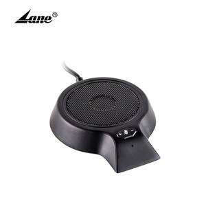 Lane M100 Pro Hot Bán cửa sổ intercom Micro có dây USB hội nghị Microphone Máy tính để bàn đen ABS hát loa - Product Image 5