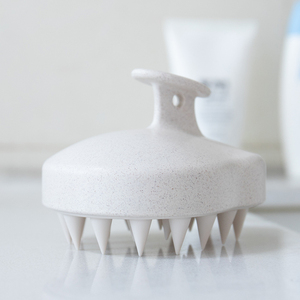 Nuovo Design Spazzola per Shampoo Personalizzabile con Logo, Scrubber in Silicone e Paglia di Grano, Massaggiatore per Cuoio Capelluto - Product Image 5