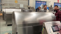 Machine à torréfier semi-automatique à économie d'énergie, équipement multifonctionnel pour torréfier les fèves de cacao, les amandes et les noix