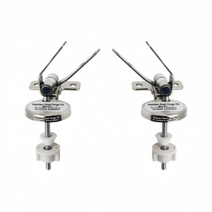 Kit de charnières en acier inoxydable Mod S01 pour l'installation de quincaillerie de porte de meuble - Product Image 3