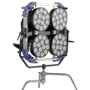 Professionnel 600W LED RGBCW pleine couleur espace lumière DMX512 lampe de gradation pour Film photographie Studio équipement de diffusion vidéo