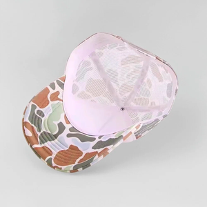 <span class=keywords><strong>Gorras</strong></span> Trucker de Malla con Parche Bordado de Logotipo Personalizado al por Mayor, <span class=keywords><strong>Gorras</strong></span> de 5 Paneles de Espuma Camuflada de Alta Calidad para <span class=keywords><strong>Hombre</strong></span> - Product Image 5