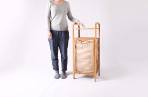 Fabricant direct organisateur de linge multifonctionnel panier à linge pliable de bonne qualité avec poignées - Product Image 5