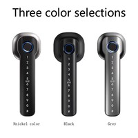 Serrure Intelligente Haute Efficacité pour la Sécurité Domestique, Appartement, Intérieur, avec Empreinte Digitale et Clavier Numérique