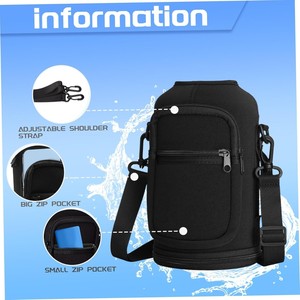 Bouteille d'eau isotherme en acier inoxydable 304 de 50-128 oz, vente en gros d'usine, couleur personnalisée, logo laser, sangle en paracorde, couvercles en option - Product Image 5