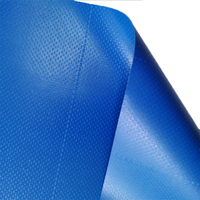 Bâche en PVC enduit imperméable en gros pour la construction, les camions, les remorques, la sécurité industrielle, résistante au vent et aux UV