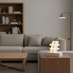 Lumière LED magnétique H3.7 3000K, symbole lumineux, éclairage décoratif élégant - Product Image 2