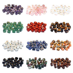 25Pcs <b>Crystal</b> Runes Stones <b>Set</b> Reiki Engraved Alphabets Symbol Collection with Velvet Bags and Instruction Manuals positive vibe - Product Image 1