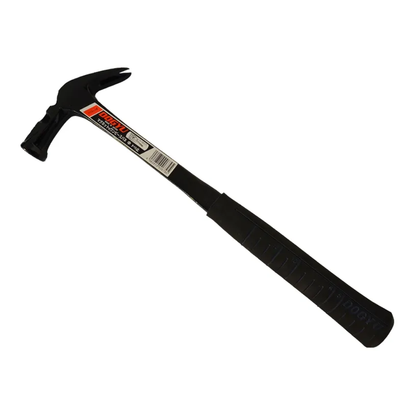 Hot Selling Dogyu Professional High Carbon Steel Black Plastic Bag Claw Hammer