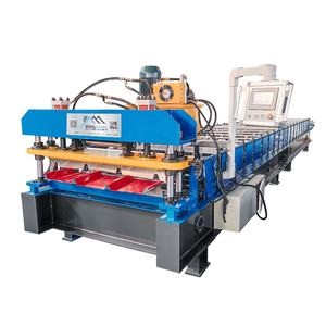 Peru Popular TR4 IBR Trapezoidal Roof Sheet Roll Forming Machine Metal Galvanized Color Steel <b>Tile</b> <b>Making</b> <b>Machinery</b> - Product Image 1